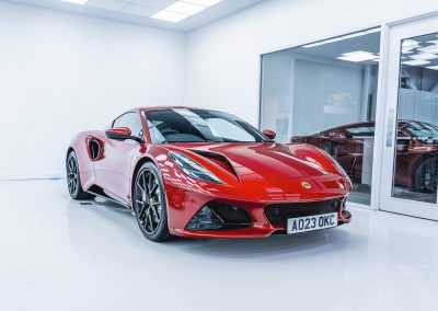 New car detailing with Lotus Emira